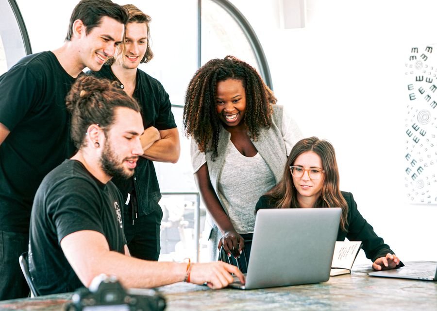 Team working together