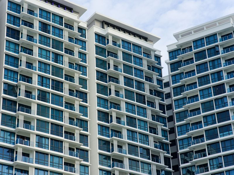 Corner Residence With Two Balconies