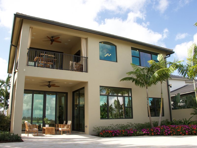 Garden Terrace House Under The Trees