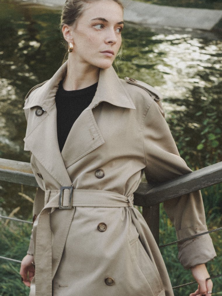 Marlowe wool coat