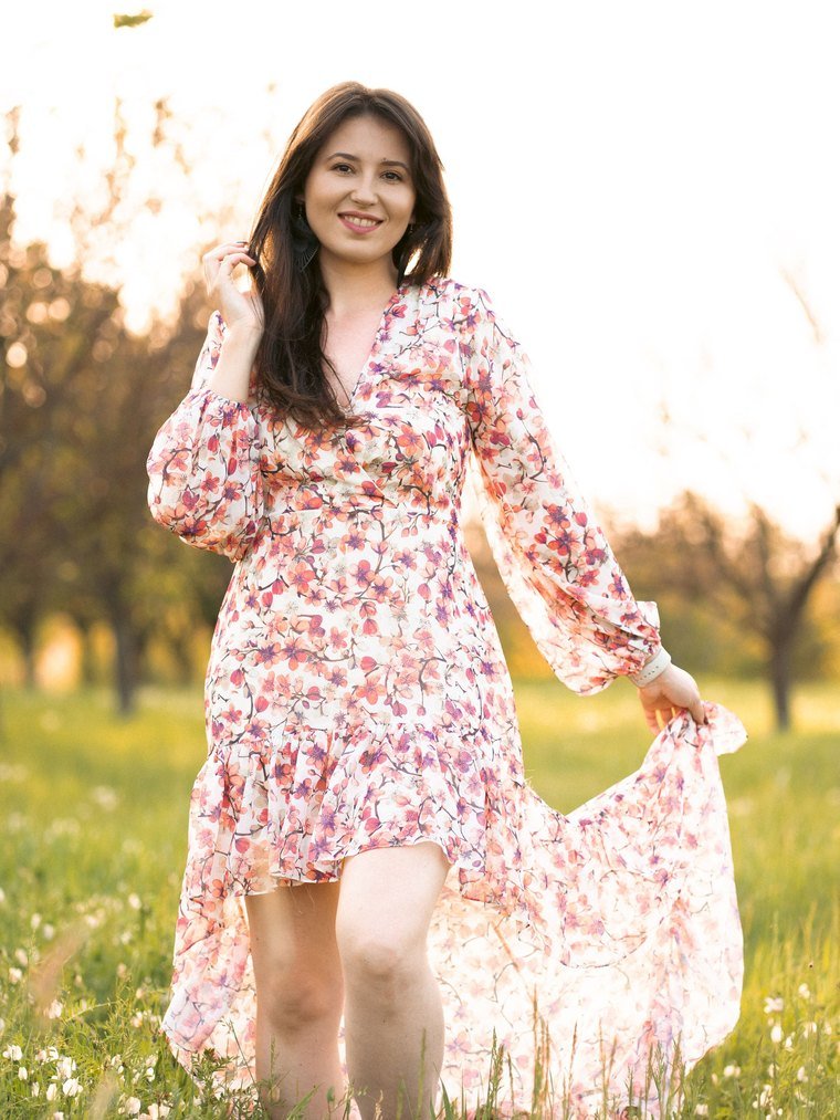Saros midi dress