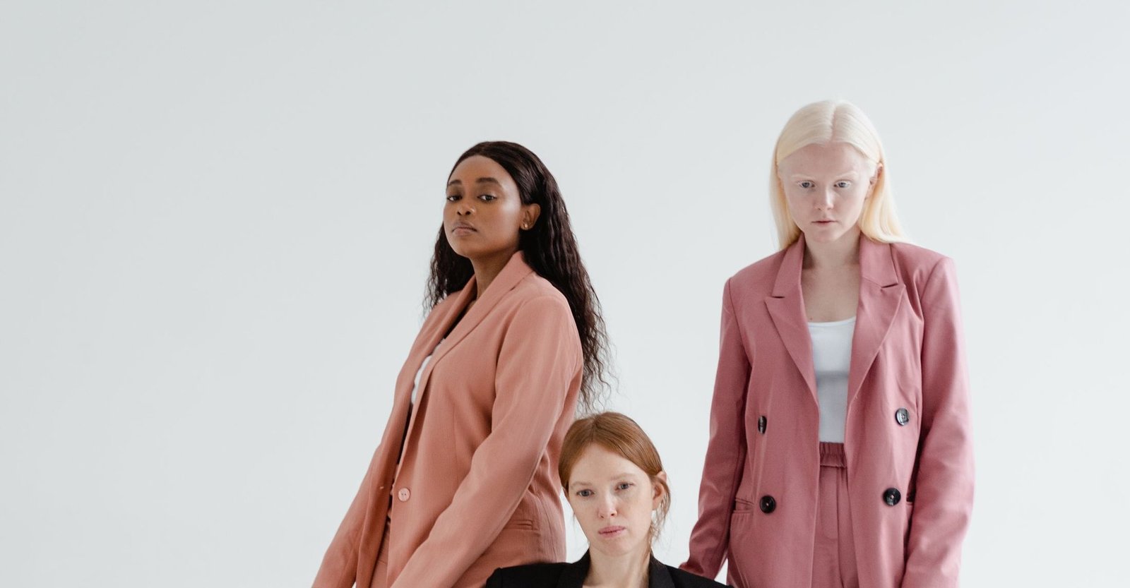 A model in soft tailoring from the menswear collection