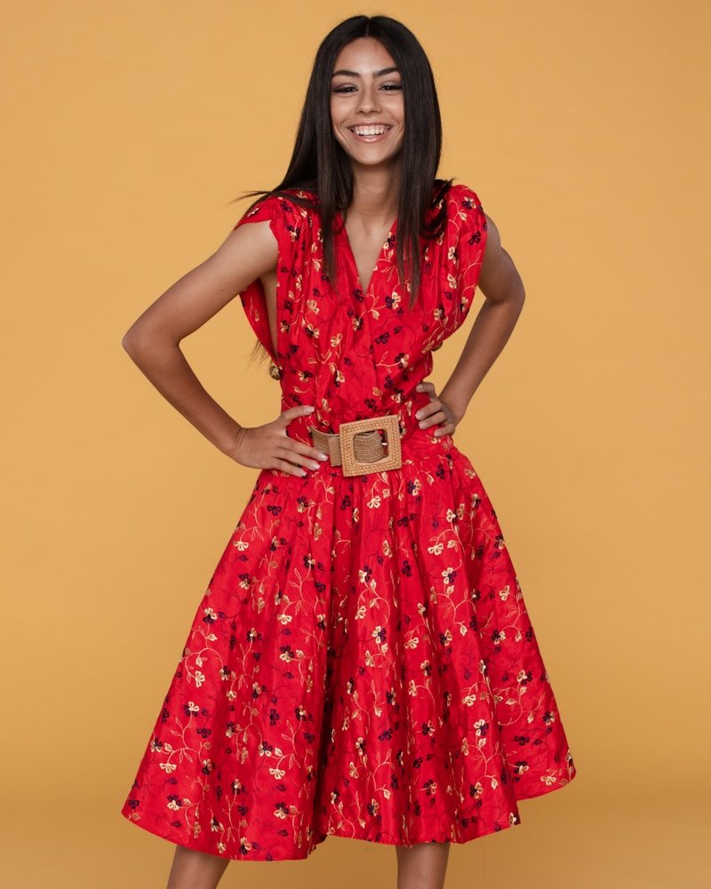 Marisole Printed Midi Dress