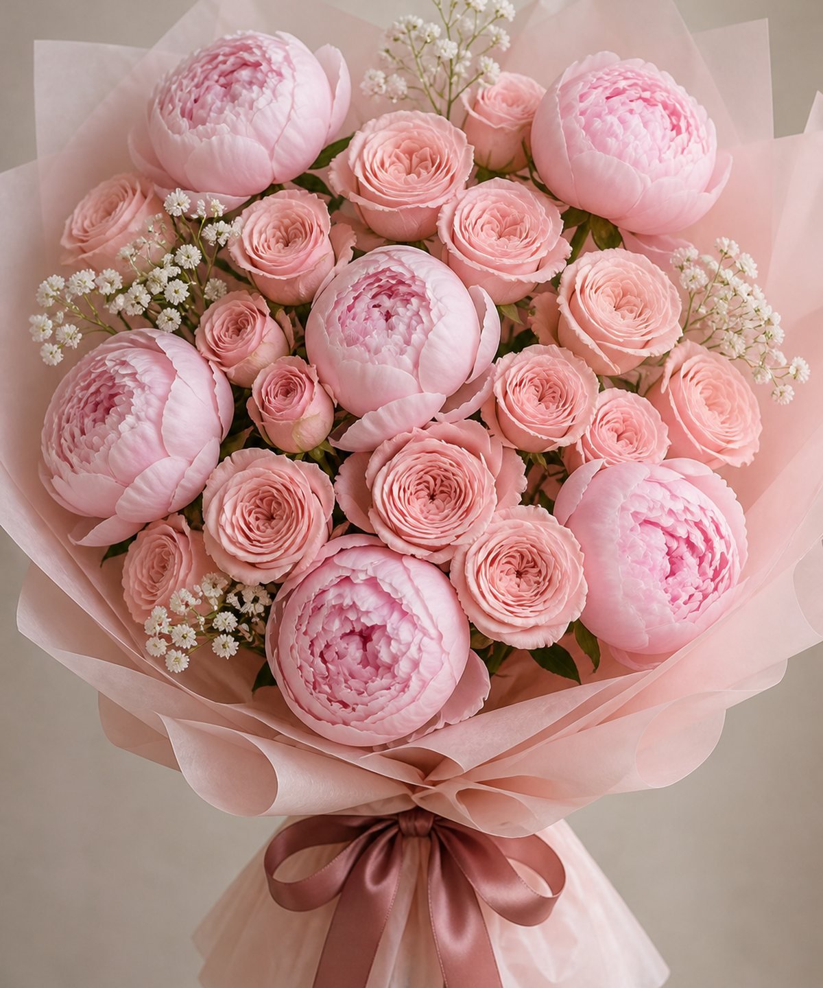 Blush Garden Roses